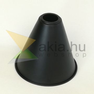 fem-lampabura-180mm-x-180mm-matt-fekete-szin