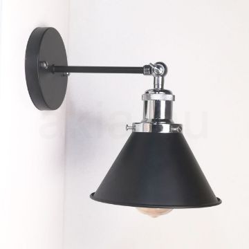 antik-fali-lampa-matt-fekete-fenyes-krom-szin-kis-buraval