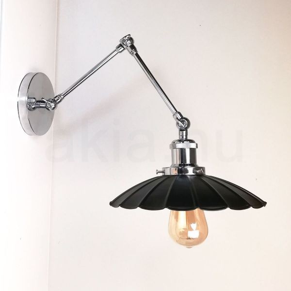 antik-fali-olvaso-lampa-fenyes-krom-szin-hullamos-buraval