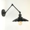 antik-fali-olvaso-lampa-matt-fekete-szin-hullamos-buraval