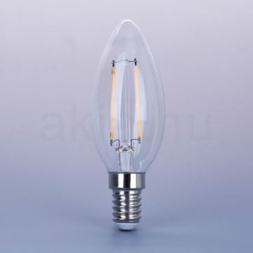 LED filament dekor izzó - C35 - 4 watt - szabályozható