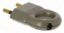 Euro hálózati dugó bronz fogantyús