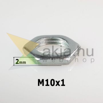 Hexagon anyacsavar M10 - 2mm