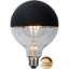 LED izzó E27 G125 fekete-tükör fedéssel