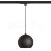 Kép COPA egyfázisú áramkörös sínre fekete üveg 230V LED E27 11W