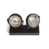 Kép KELLY LED II DIMM fali lámpa fekete 230V LED 2x12W 24° 3000K