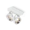 Kép KELLY LED II DIMM fali lámpa fehér 230V LED 2x12W 24° 3000K