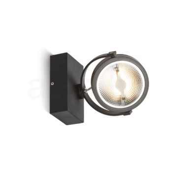 Kép KELLY LED I DIMM fali lámpa fekete 230V LED 12W 24° 3000K