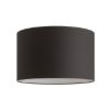 Kép RON 40/25 lámpabúra  Polycotton fekete/fehér PVC  max. 23W