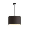 Kép RON 40/25 lámpabúra  Polycotton fekete/fehér PVC  max. 23W