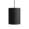 Kép RON 15/20 lámpabúra  Polycotton fekete/fehér PVC  max. 28W