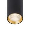 Kép MAVRO függő lámpa fekete/aranysárga  230V LED 12W 38°  3000K