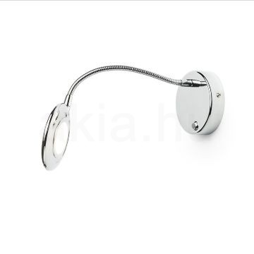 Kép FLAP fali lámpa króm 230V LED 4.2W 120° 3000K