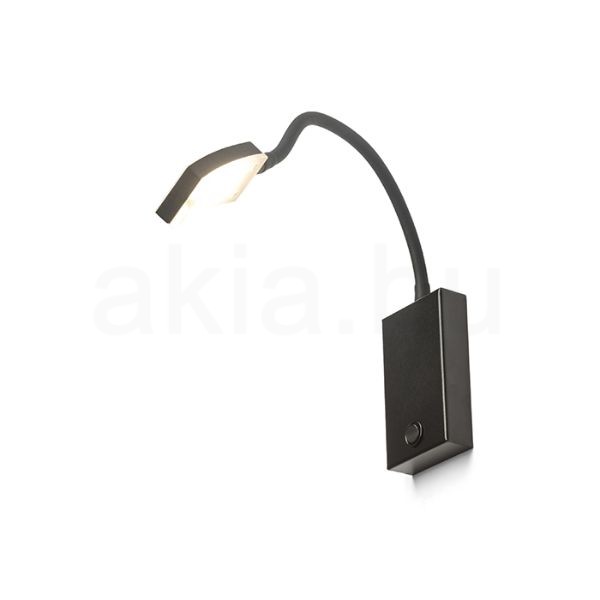 Kép FRISCO W fali lámpa fekete 230V LED 4.2W 120° 3000K