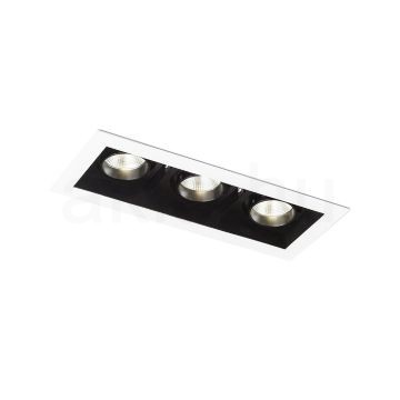 Kép BONDY III süllyesztett lámpa fehér 230V LED 3x7W 24° 3000K