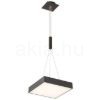 Kép LARISA SQ 30 függő lámpa fekete 230V LED 30W 3000K