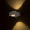 Kép KORSO II fali lámpa szálcsiszolt alumínium 230V LED 2x3W 120° IP54 3000K