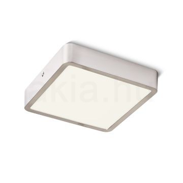 Kép HUE SQ 17 mennyezeti lámpa matt nikkel 230V LED 18W 3000K