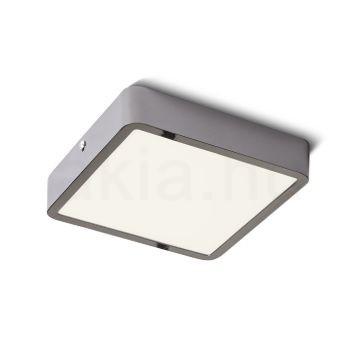 Kép HUE SQ 17 mennyezeti lámpa fekete króm 230V LED 18W 3000K