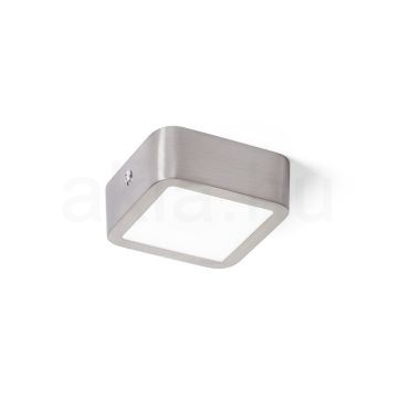 Kép HUE SQ 9 mennyezeti lámpa matt nikkel 230V LED 6W 3000K