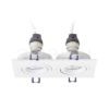 Kép PASADENA GU10 SQ II süllyesztett lámpa fehér  230V LED GU10 2x7W