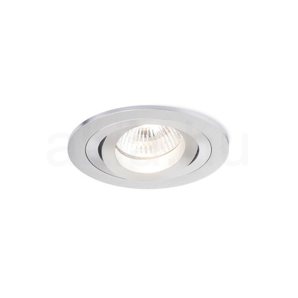 Kép PASADENA GU10 R süllyesztett lámpa  szálcsiszolt alumínium 230V LED GU10 7W
