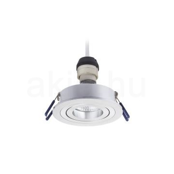 Kép PASADENA GU10 R süllyesztett lámpa  szálcsiszolt alumínium 230V LED GU10 7W