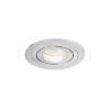 Kép PASADENA GU10 R süllyesztett lámpa  szálcsiszolt alumínium 230V LED GU10 7W