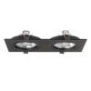 PASADENA G53 SQ II  fekete  230V LED G53 2x15W