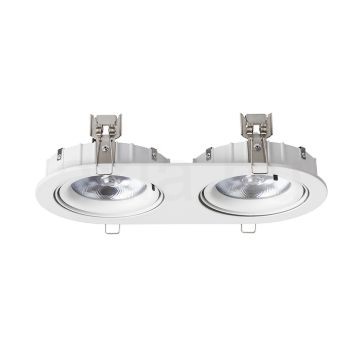 Kép ZIZI II süllyesztett lámpa fehér  230V LED G53 15W