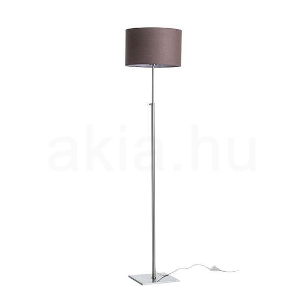 Kép EDIKA állólámpa barna matt nikkel 230V LED E27 15W