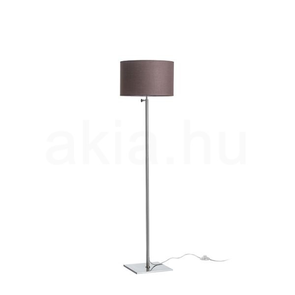 EDIKA állólámpa barna matt nikkel 230V LED E27 15W