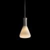 Kép PULIRE CON függő lámpa  opál üveg/fa/króm 230V LED E14 6W
