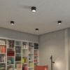 Kép KELLY LED DIMM mennyezeti lámpa fekete 230V LED 15W 45° 3000K