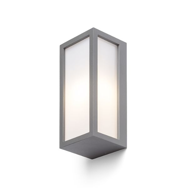 Kép DURANT fali lámpa ezüstszürke  230V LED E27 15W IP54
