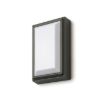 Kép DELTA RC fali lámpa antracitszürke 230V E27 18W IP54