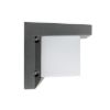Kép HIDE RC fali lámpa antracit  230V LED E27 15W IP54