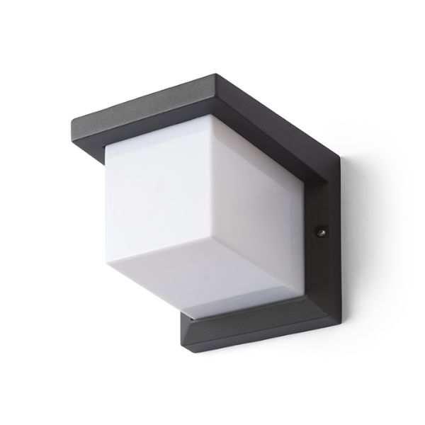 Kép HIDE SQ fali lámpa antracit  230V LED E27 15W IP44