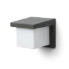 Kép HIDE SQ fali lámpa antracit  230V LED E27 15W IP44