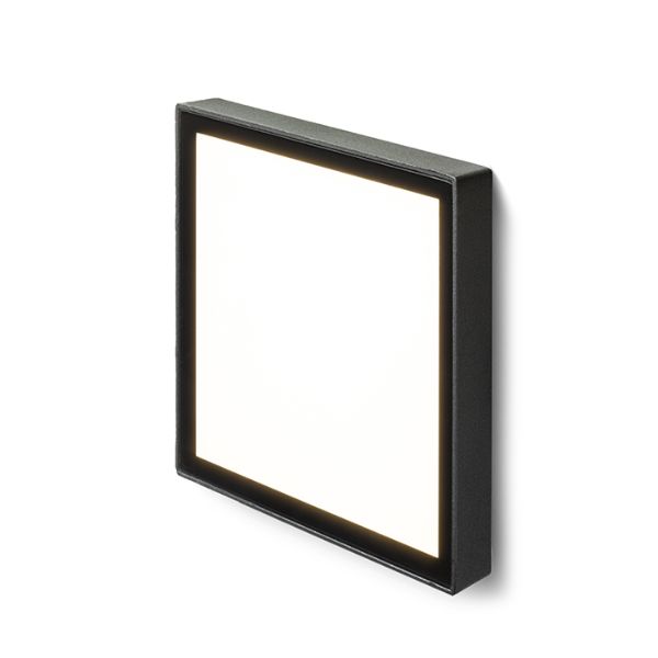 Kép DEJAVU SQ 14 süllyesztett lámpa fekete 230V LED 6W IP65 3000K