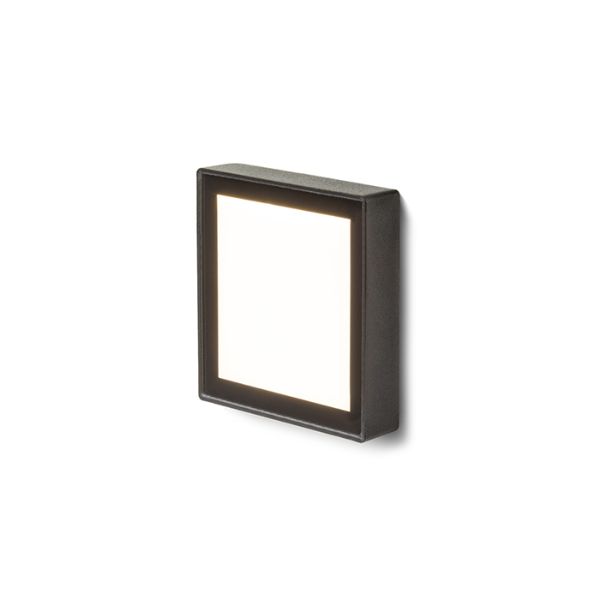 Kép DEJAVU SQ 9 süllyesztett lámpa fekete 230V LED 3.5W IP65 3000K