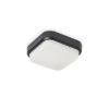 Kép TARIS SQ 17 felületre szerelhető fekete műanyag 230V LED 8W IP54 3000K