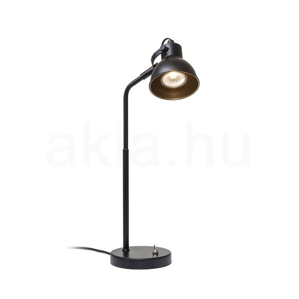 Kép ROSITA asztali lámpa fekete/aranysárga  230V LED GU10 9W