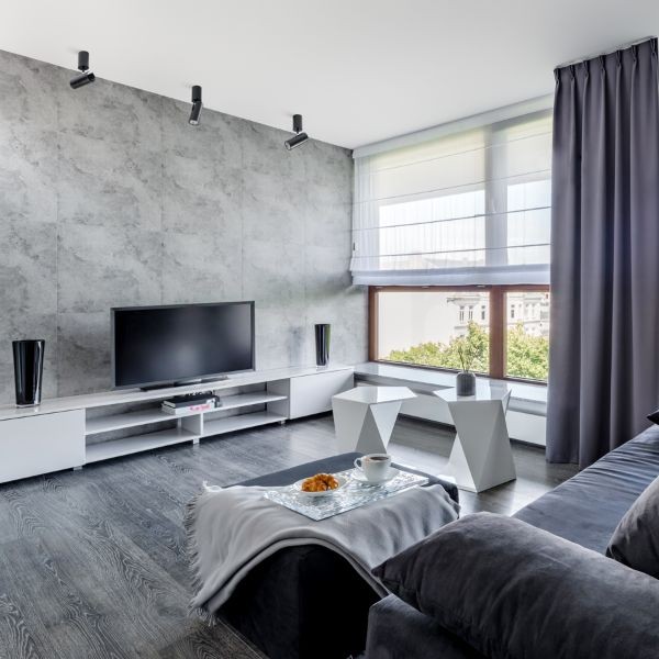 BOGARD mennyezeti lámpa matt fekete  230V LED 5W 40°  3000K