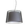 Kép ESPLANADE függő lámpa átlátszó fekete/fehér króm 230V LED E27 15W