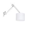 Kép MADISON W fali lámpa fehér króm 230V LED E27 15W