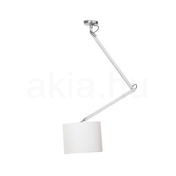 Kép MADISON C mennyezeti lámpa fehér króm 230V LED E27 15W