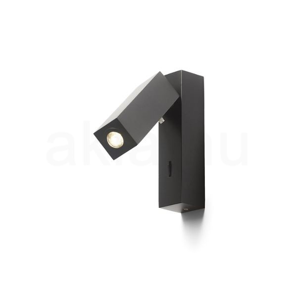 Kép FADO I fali lámpa fekete 230V LED 3W 45° 4000K