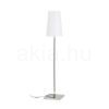 Kép LULU állólámpa fehér/fekete króm 230V LED E27 8W