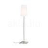 Kép LULU állólámpa fehér/fekete króm 230V LED E27 8W